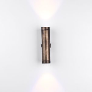 CWL502 Aged bronze up-and-down wall mounted exterior luminaire