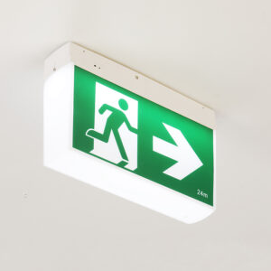EM5600 quick fit exit luminaire EXIT AS2293