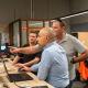 Industralight outfitted the Australian Radio Tower office with linear lighting
