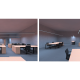 Industralight outfitted the Australian Radio Tower office with linear lighting