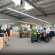 Industralight outfitted the Australian Radio Tower office with linear lighting