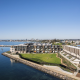 Industralight supplied downlights, striplights and wall-mounted lighting to Balmoral Quay Apartments