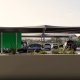 Industralight lighting installed at the Banora Village Shopping Centre