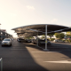 Industralight lighting installed at the Banora Village Shopping Centre