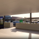 Industralight downlights installed at the Banora Village Shopping Centre
