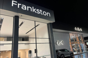Bay City Motors' Melbourne car showroom features Industralight LED lighting solutions.