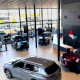 Bay City Motors' Melbourne car showroom features Industralight LED lighting solutions.
