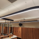 Industralight custom-manufactured oval suspended luminaire installed at Castle Hill RSL in NSW