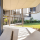 Harbour One Sanctuary Cove apartments installs Industralight iFlex LED under raised exterior pathways.