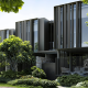 Harbour One Sanctuary Cove apartments installs Industralight iFlex LED under raised exterior pathways.