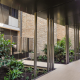 Harbour One Sanctuary Cove apartments installs Industralight iFlex LED under raised exterior pathways.