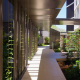 Harbour One Sanctuary Cove apartments installs Industralight iFlex LED under raised exterior pathways.