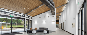 Industralight custom linear luminaires installed at the TAFE NSW Kingscliff campus redevelopment
