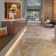 Lyf Bondi Junction Sydney hotel features custom Industralight striplighting.