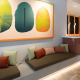 Lyf Bondi Junction Sydney hotel features custom Industralight striplighting.