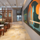 Lyf Bondi Junction Sydney hotel features custom Industralight striplighting.