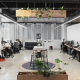 Industralight's LED linear and strip lighting installed at Papermoose's creative office and meeting room.