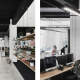 Industralight's LED linear and strip lighting installed at Papermoose's creative office and meeting room.
