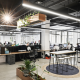 Industralight's LED linear and strip lighting installed at Papermoose's creative office and meeting room.