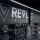 Industralight linear lighting was supplied to REVL Training, refinished in black.