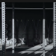 Industralight linear lighting was supplied to REVL Training, refinished in black.