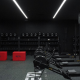 Industralight linear lighting was supplied to REVL Training, refinished in black.