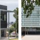 Industralight high bay and linear LED luminaires installed at Sacred Heart College Sports and Wellness Precinct Geelong.