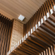 Industralight strip and linear lighting at Santa Maria College's Chapel and courtyard in Victoria.