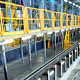 Industralight ML80 LED batten luminaires installed at South Dynon train maintenance depot.