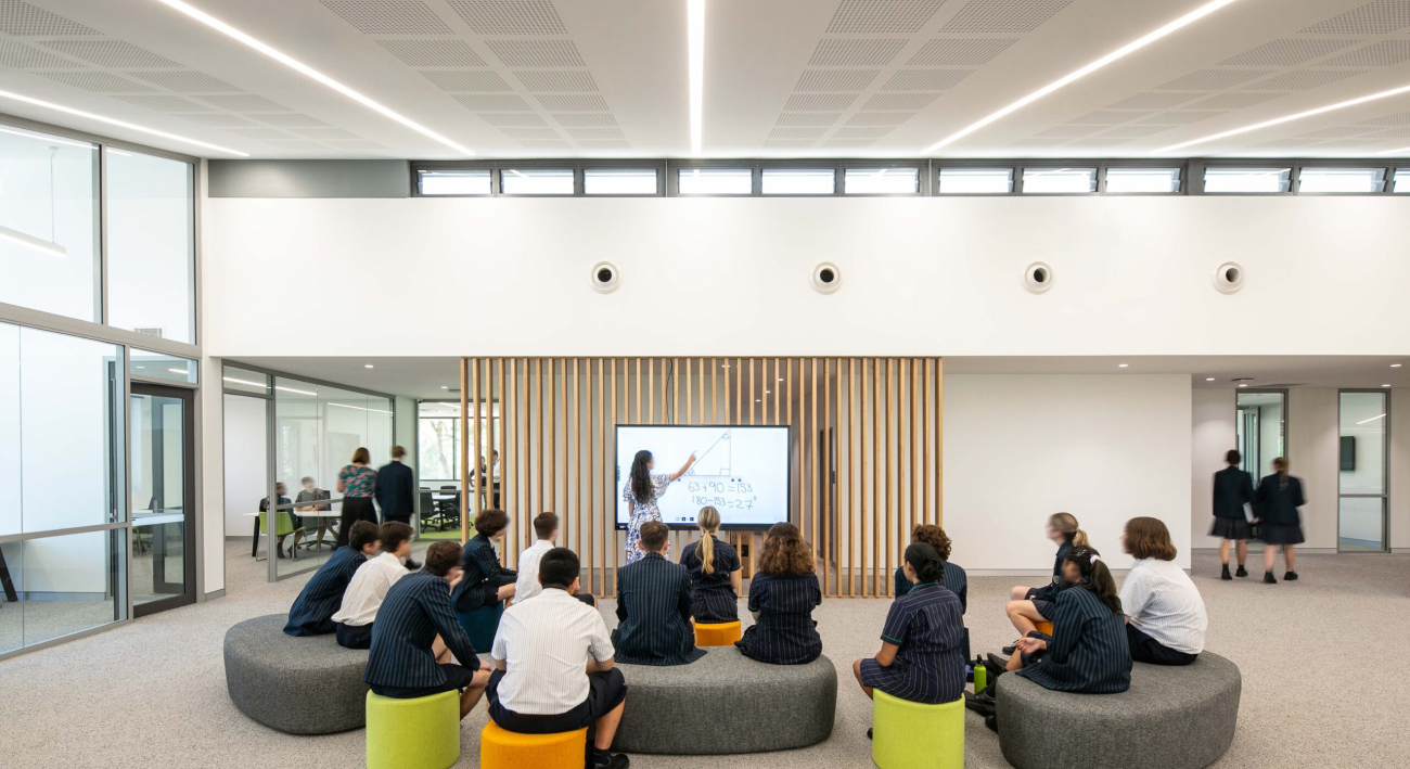 Industralight delivered lighting for the Innovation Precinct at St Paul's Grammar School.