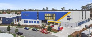 Storage King upgraded warehouse lighting with energy efficient Industralight battens