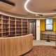 Industralight custom lighting suspended in Tranby College