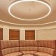 Industralight custom lighting suspended in Tranby College