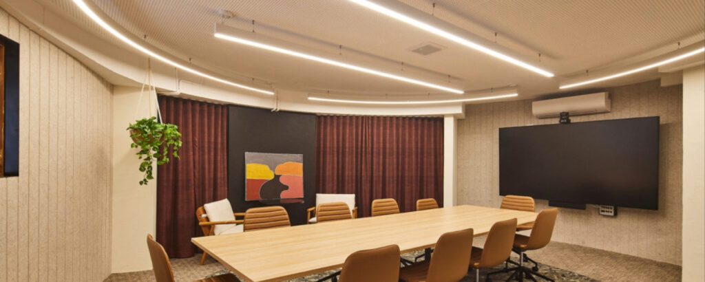 Industralight custom lighting across Tranby Aboriginal Cooperative