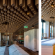Industralight interior and exterior lighting in UniLodge Lincoln House in Melbourne.