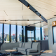 Industralight interior and exterior lighting in UniLodge Lincoln House in Melbourne.