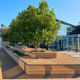 Industralight interior and exterior lighting in UniLodge Lincoln House in Melbourne.