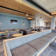 Industralight interior and exterior lighting in UniLodge Lincoln House in Melbourne.