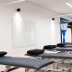 Parramatta Eels physiotherapy room with lighting