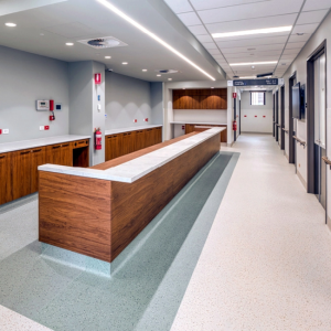 Industralight XTP panel lighting in this hospital